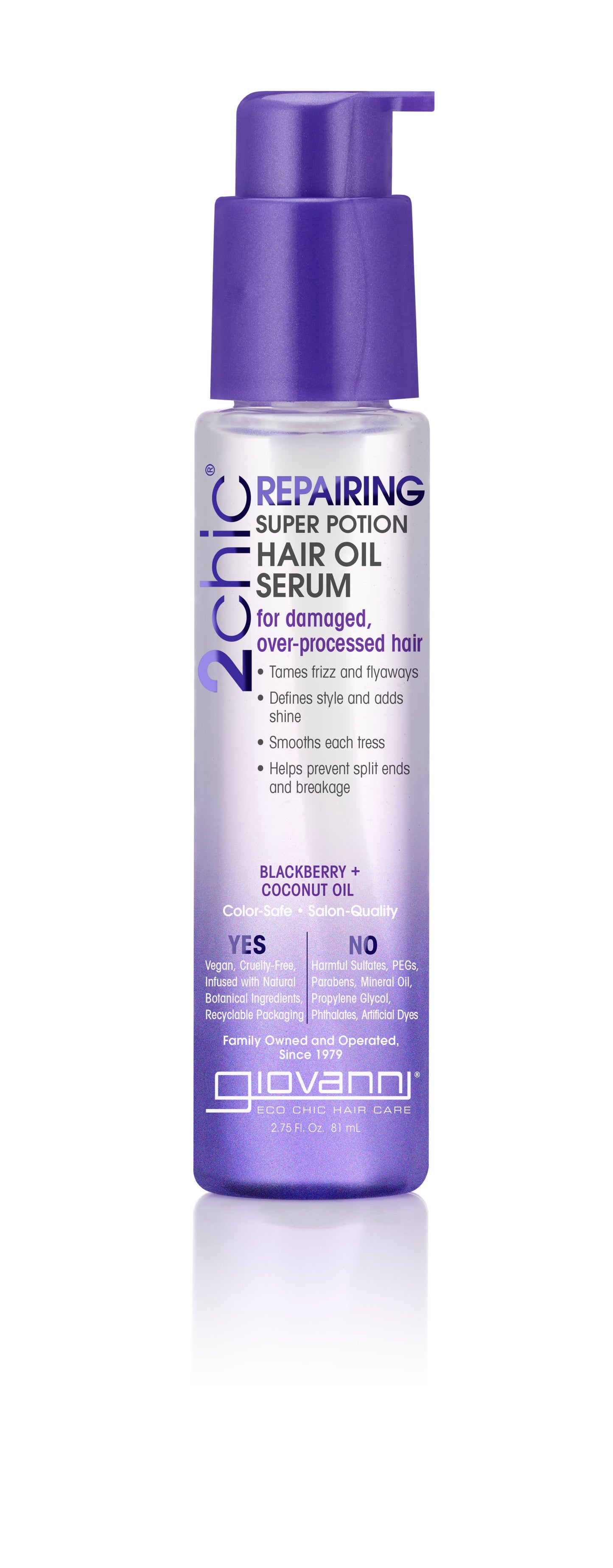 Giovanni 2chic Repairing Hair Oil Serum - 81ml