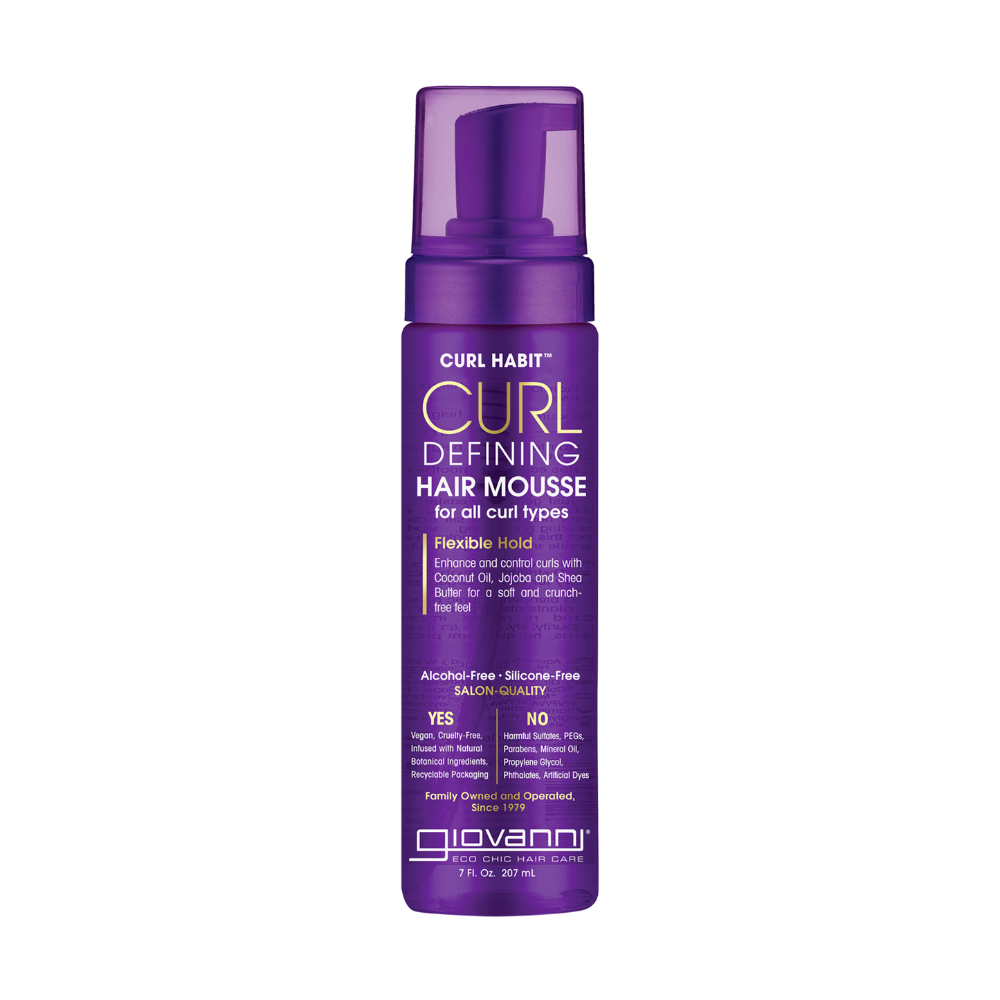 Giovanni Curl Habit Curl Defining Hair Mousse 207ml - 207ml