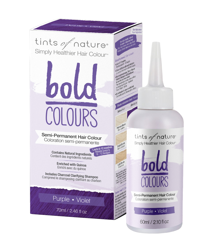 Bold Colours Semi-Permanent Colour Purple